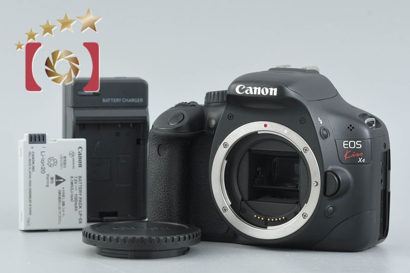 Canon キヤノン 【中古】Canon キヤノン EOS Kiss X4 デジタル一眼レフ