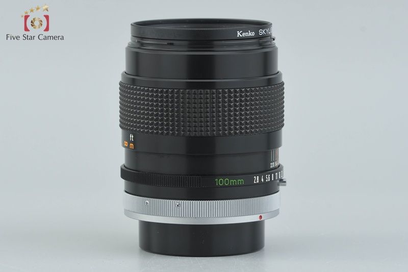 カメラ Canon キヤノン 【】Canon キヤノン FD 100mm f/2.8 S.S.C. 単