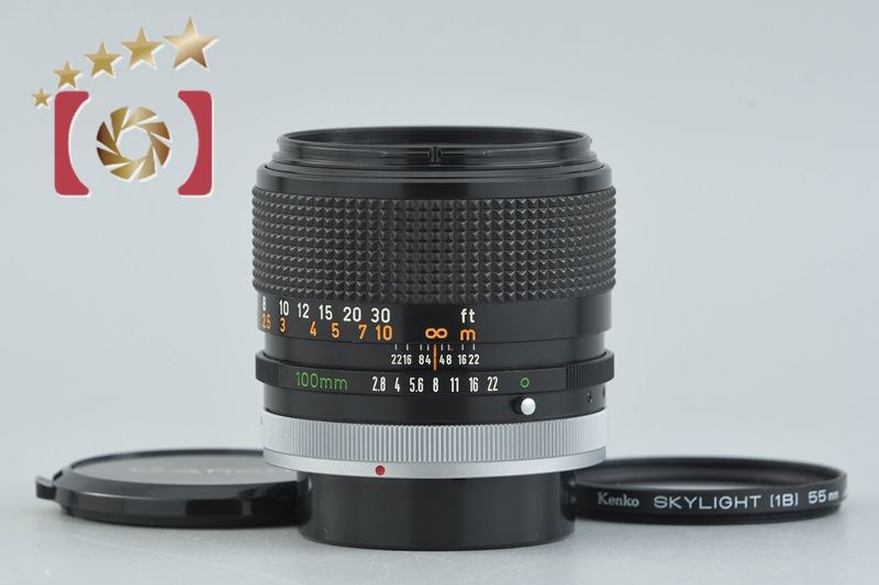 カメラ Canon キヤノン 【】Canon キヤノン FD 100mm f/2.8 S.S.C. 単