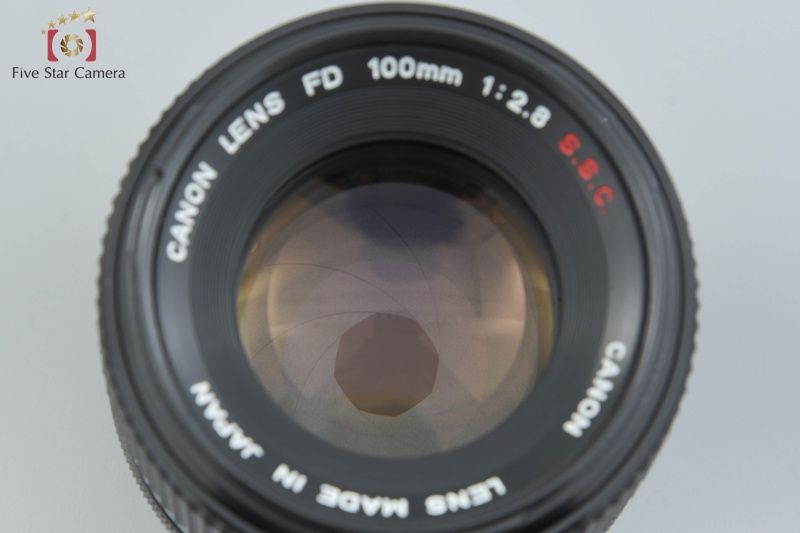 カメラ Canon キヤノン 【】Canon キヤノン FD 100mm f/2.8 S.S.C. 単