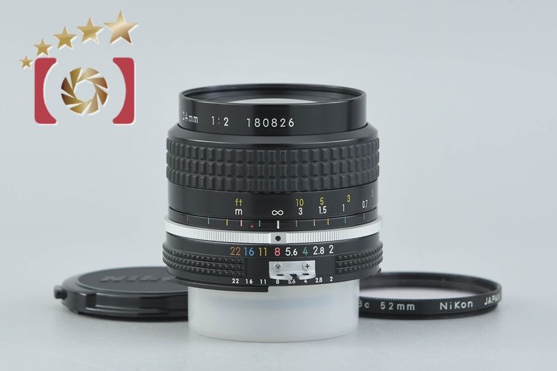 Nikon ニコン 【】Nikon ニコン Ai NIKKOR 24mm f/2 単焦点レンズ