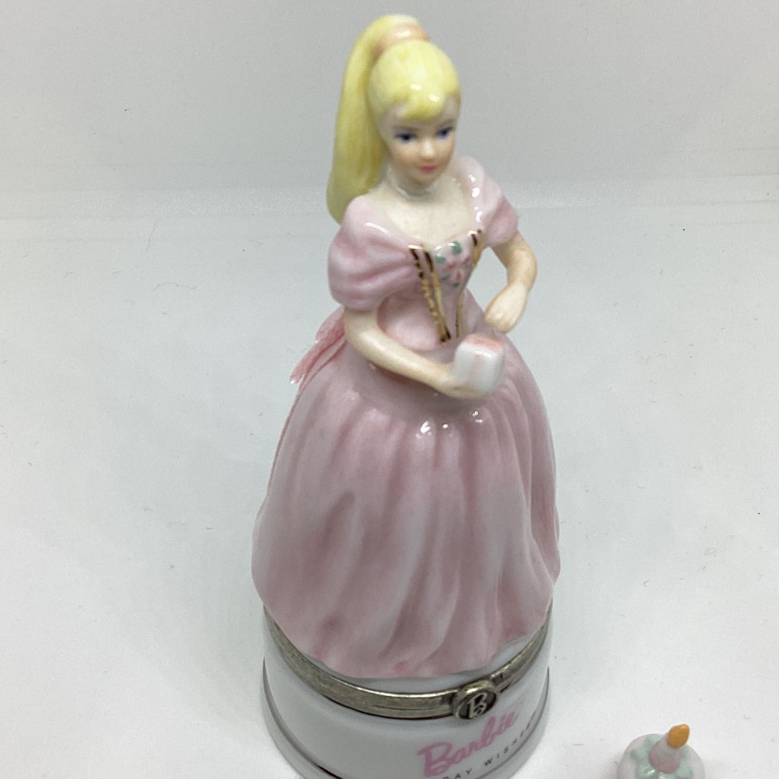 バービー Barbie バースデー ウィッシュ PHB 陶器製 ヒンジボックス