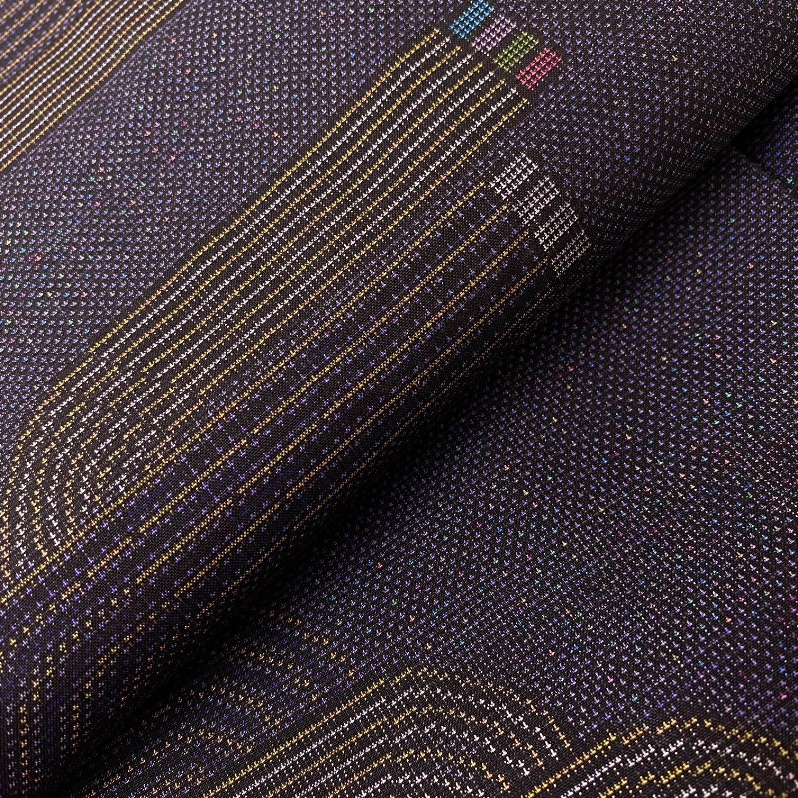 未使用品 逸品 お洒落 本場大島紬 7マルキ 正絹 小紋 K1119 - メルカリ