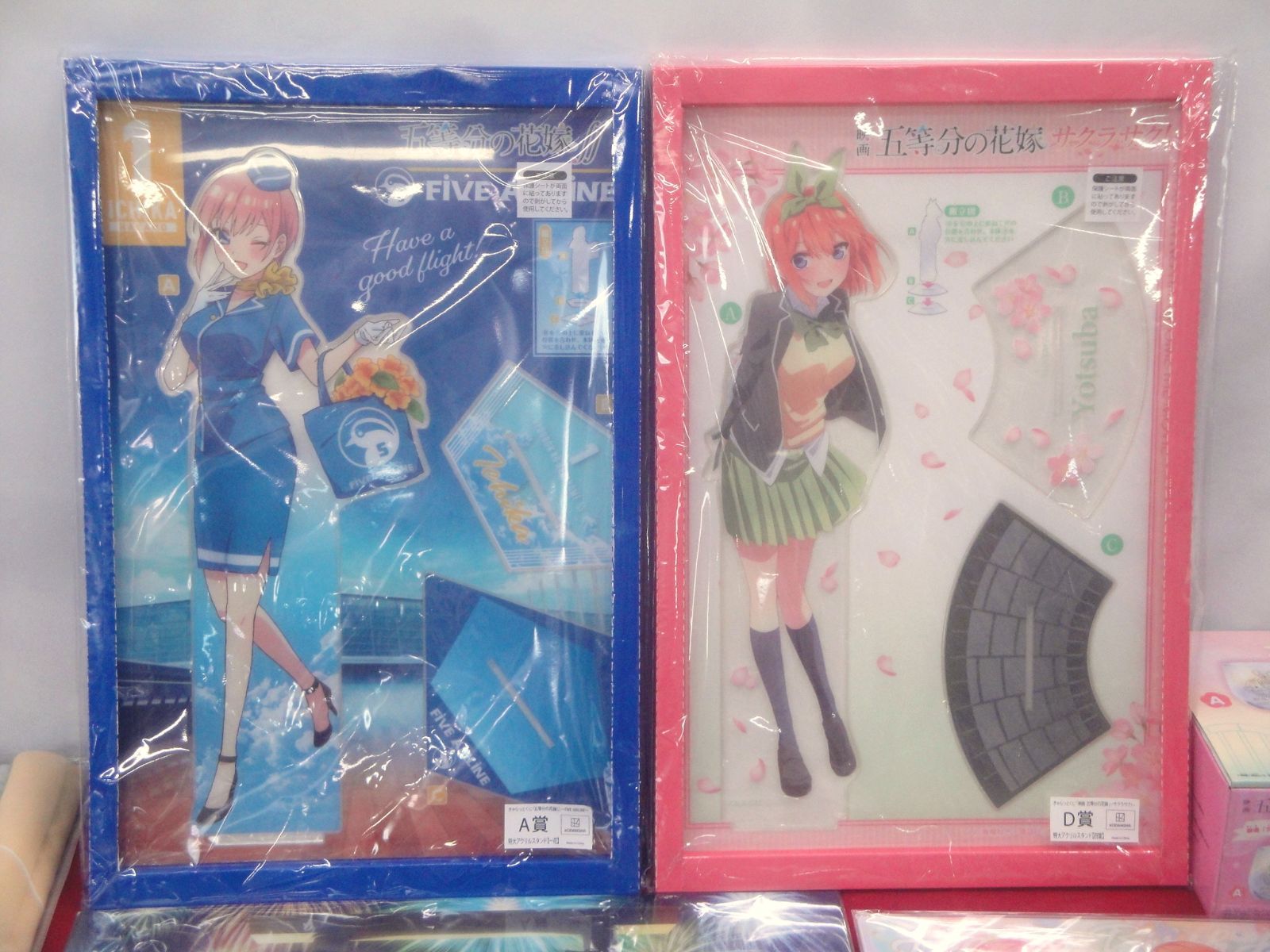 五等分の花嫁 中野一花 二乃 三玖 四葉 五月 クリアボード アクリル