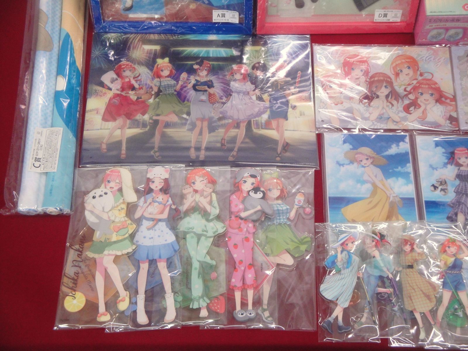 五等分の花嫁 中野一花 二乃 三玖 四葉 五月 クリアボード アクリル