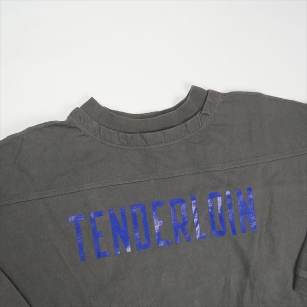 Size【L】 TENDERLOIN テンダーロイン FOOTBALL SHT CHARCOAL