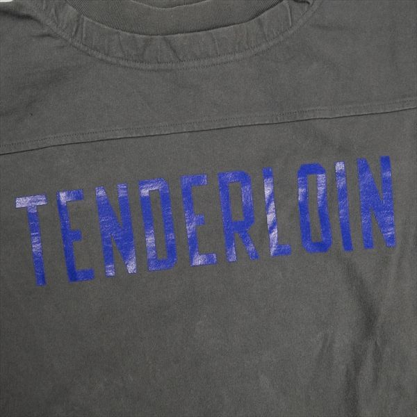 Size【L】 TENDERLOIN テンダーロイン FOOTBALL SHT CHARCOAL