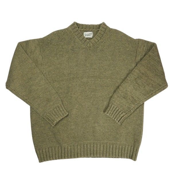 T*様 TENDERLOIN ニット　オリーブ 19AW V-NECK COTT T*様 TENDERLOIN ニット オリーブ 19AW V-NECK COTT Size【L