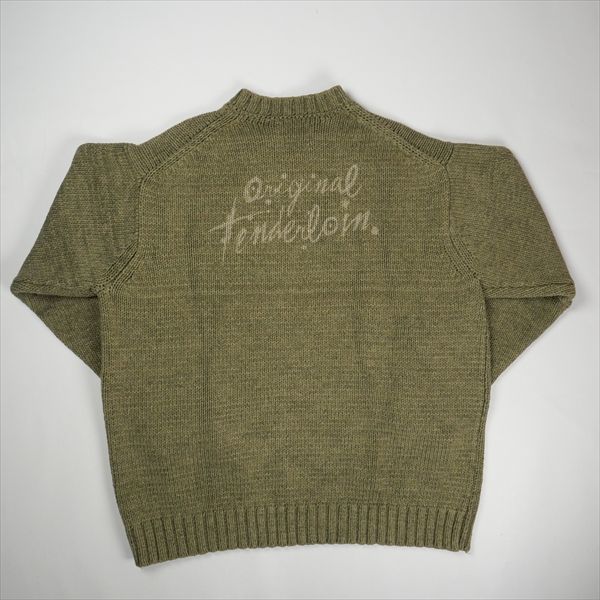 T*様 TENDERLOIN ニット オリーブ 19AW V-NECK COTT Size【L