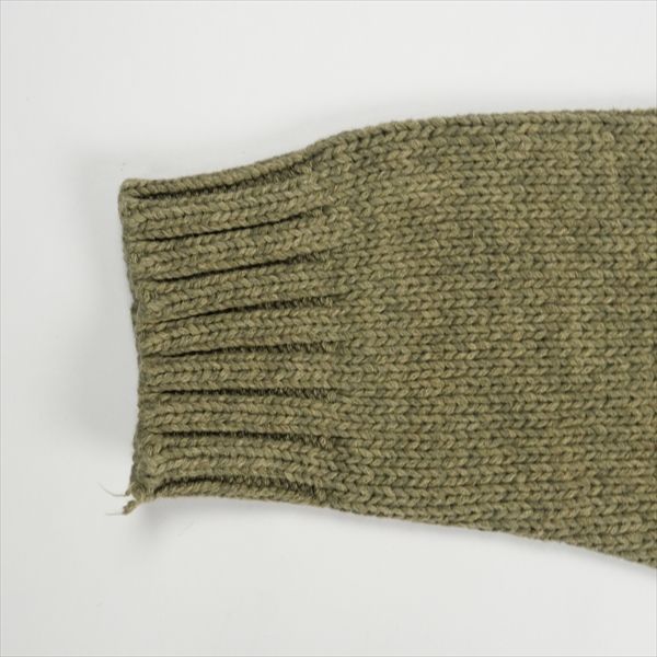 Size【L】 TENDERLOIN テンダーロイン V NECK COTTON KNIT OLIVE