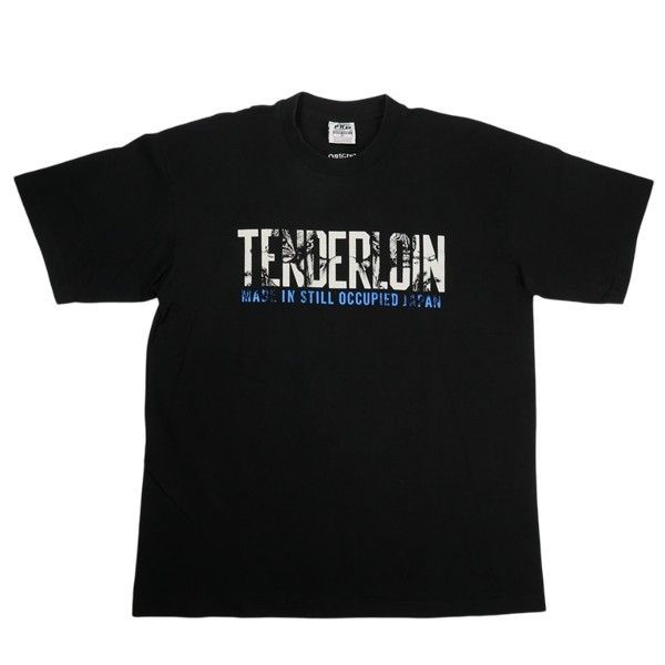 Size【XL】 TENDERLOIN テンダーロイン TEE QB BLACK Tシャツ 黒