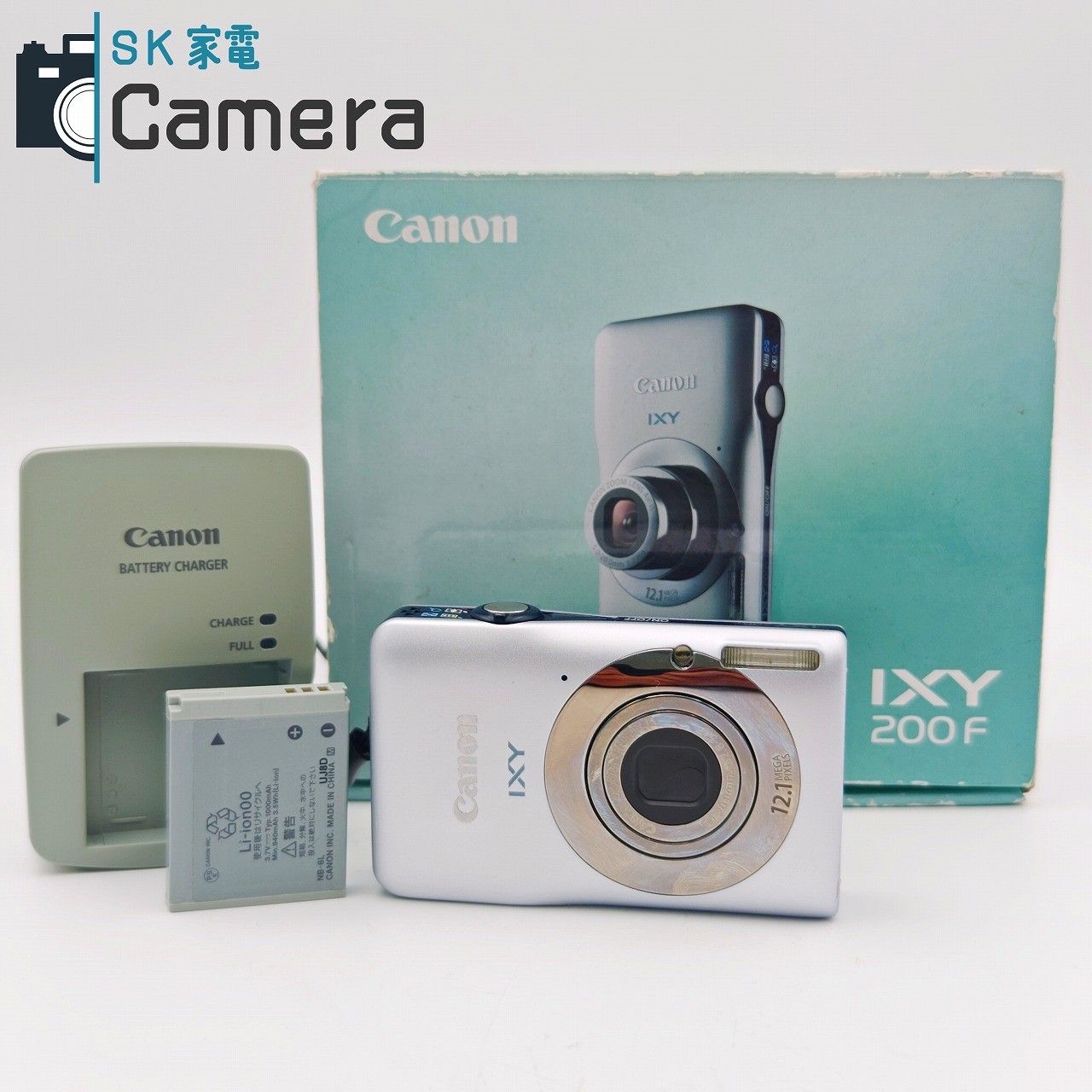 中古】 Canon IXY 200F キャノン イクシー PC1469 コンパクトデジタル