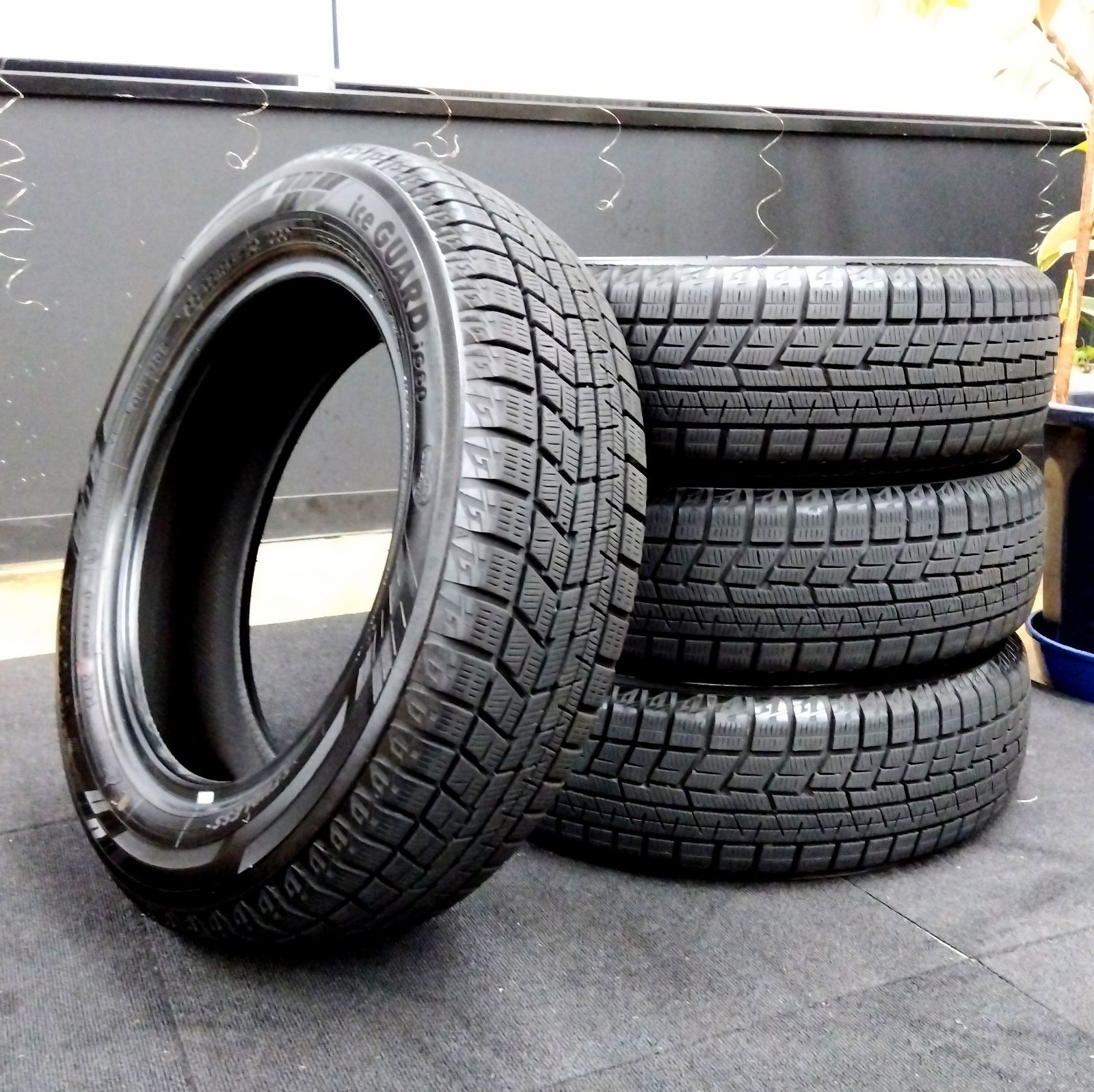 ◆ホンダ純正◆アルミ◆スタッドレス◆YOKOHAMA 195/55R15 ice GUARD iG60◆ ◇ホンダ純正◇アルミ◇スタッドレス◇YOKOHAMA 195/55R15 ice GUARD