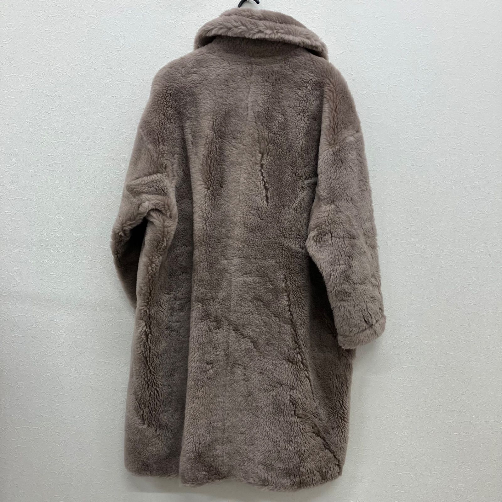 AP111 美品 Diagram ダイアグラム エコファーコート アウター ピンク 