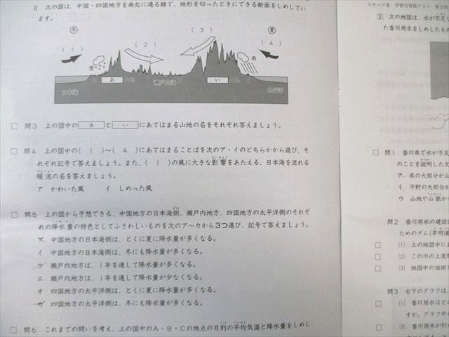 日能研 小4 学習力育成テスト ステージII 2020年9月～2021年1月 国語