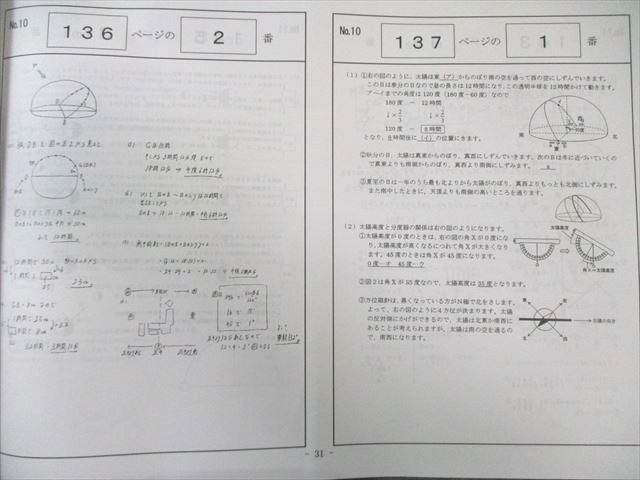 浜学園 小5 理科 サイエンス 難問解説集 第1〜3分冊 通年セット すべて