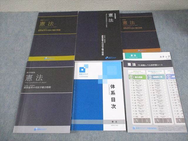 資格スクエア5期 逆算思考の司法予備合格術（フルセット） 司法試験予備