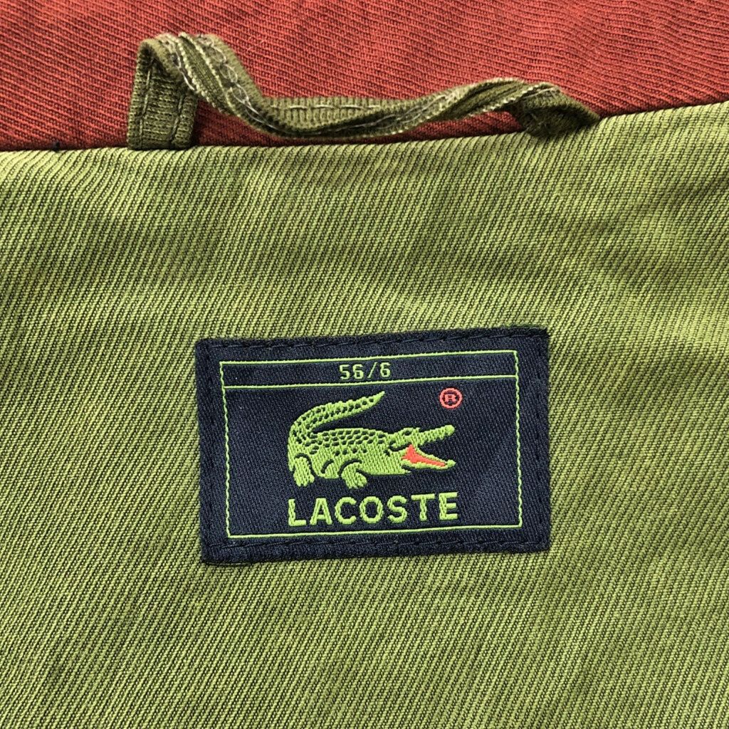 LACOSTE ラコステ ハンティングジャケット ワインレッド(メンズ 56