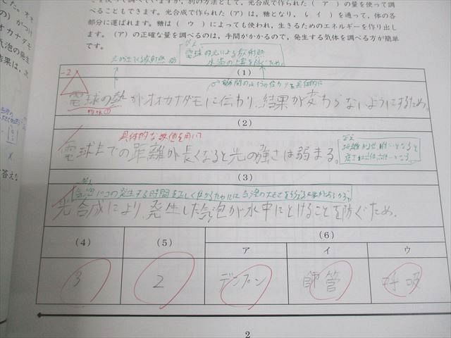 早稲田アカデミー＊６年＊土曜特訓 ＮＮ志望校別後期／駒場東邦の理科＊全８回 貴重 NN志望校別後期 駒場東邦 全テキスト