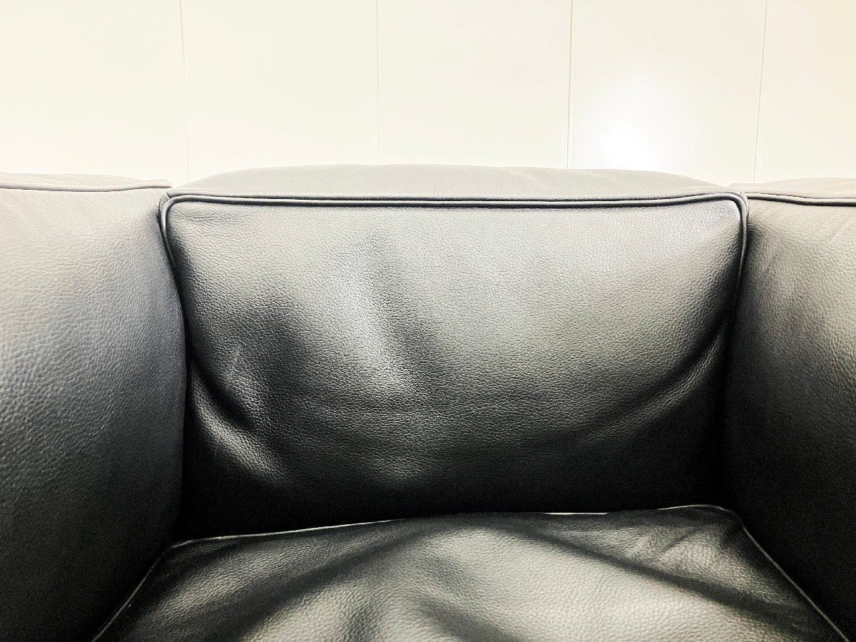 A)cassina/カッシーナ□コルビジェ LC2 一人掛けソファ□本革ソファ
