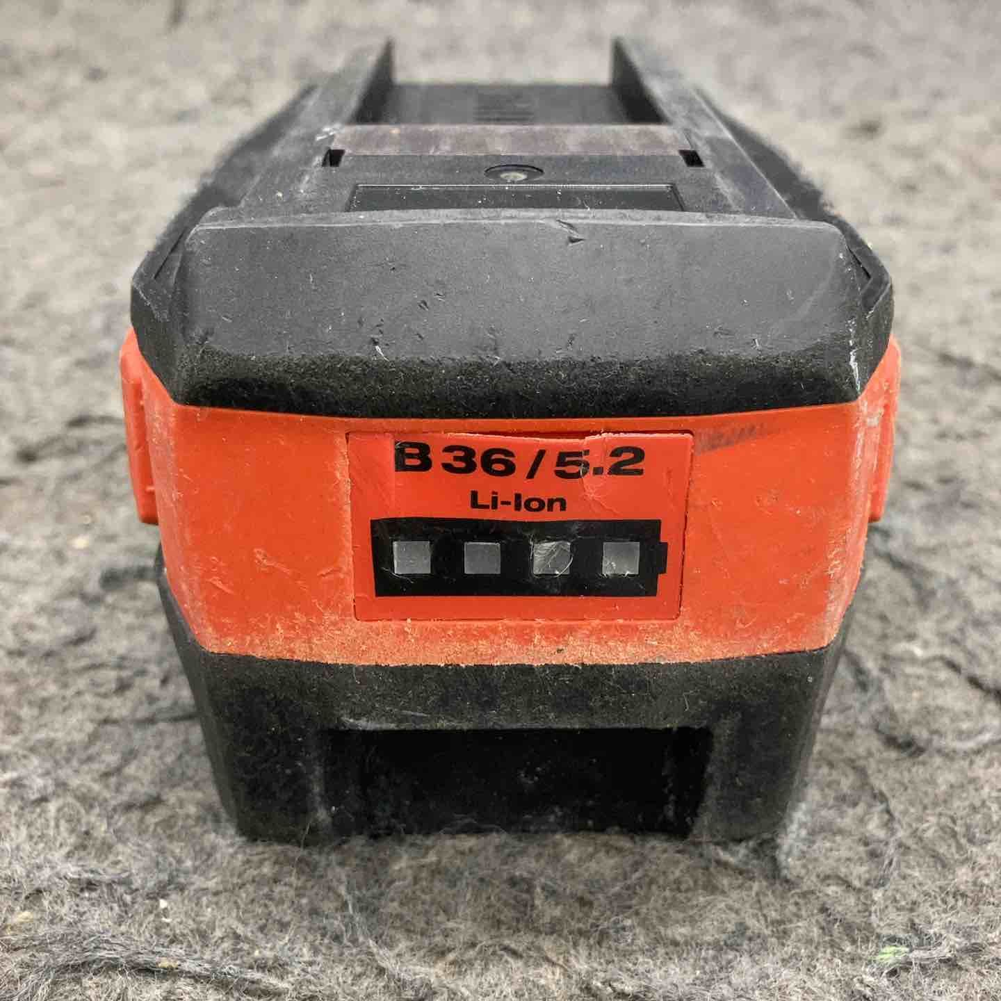 中古品】 ヒルティ/HILTI リチウムイオンバッテリー B36/5.2 36V/5.2Ah 