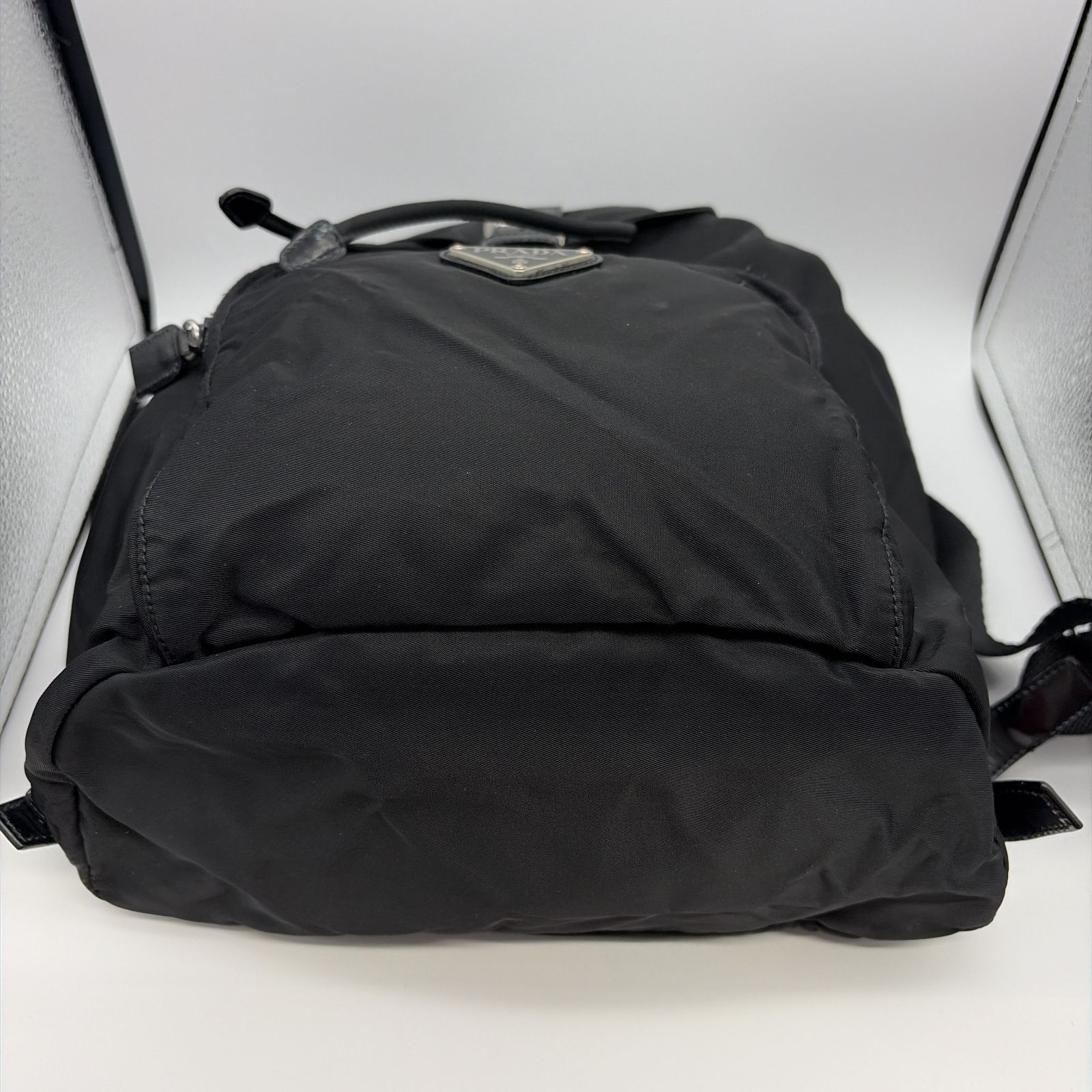 ⭐良品⭐ PRADA リュック バックパック 巾着型 三角ロゴプレート