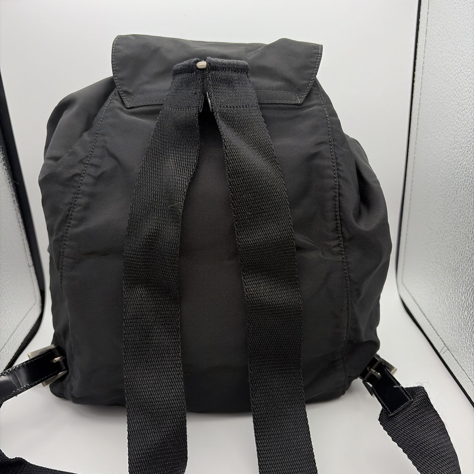 ⭐良品⭐ PRADA リュック バックパック 巾着型 三角ロゴプレート