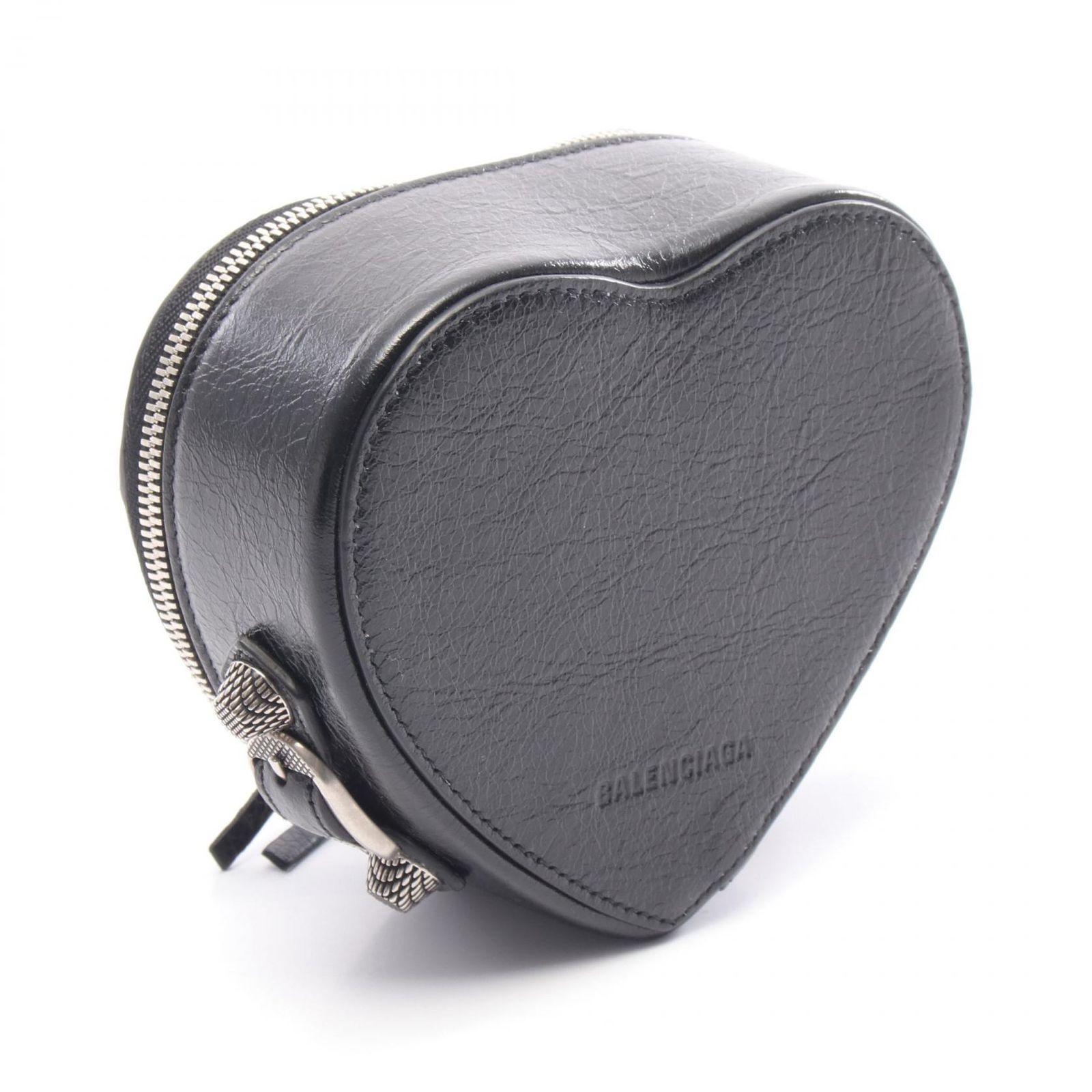 バレンシアガ BALENCIAGA ポーチ LE CAGOLE HEART 771674 1VG9Y 1000