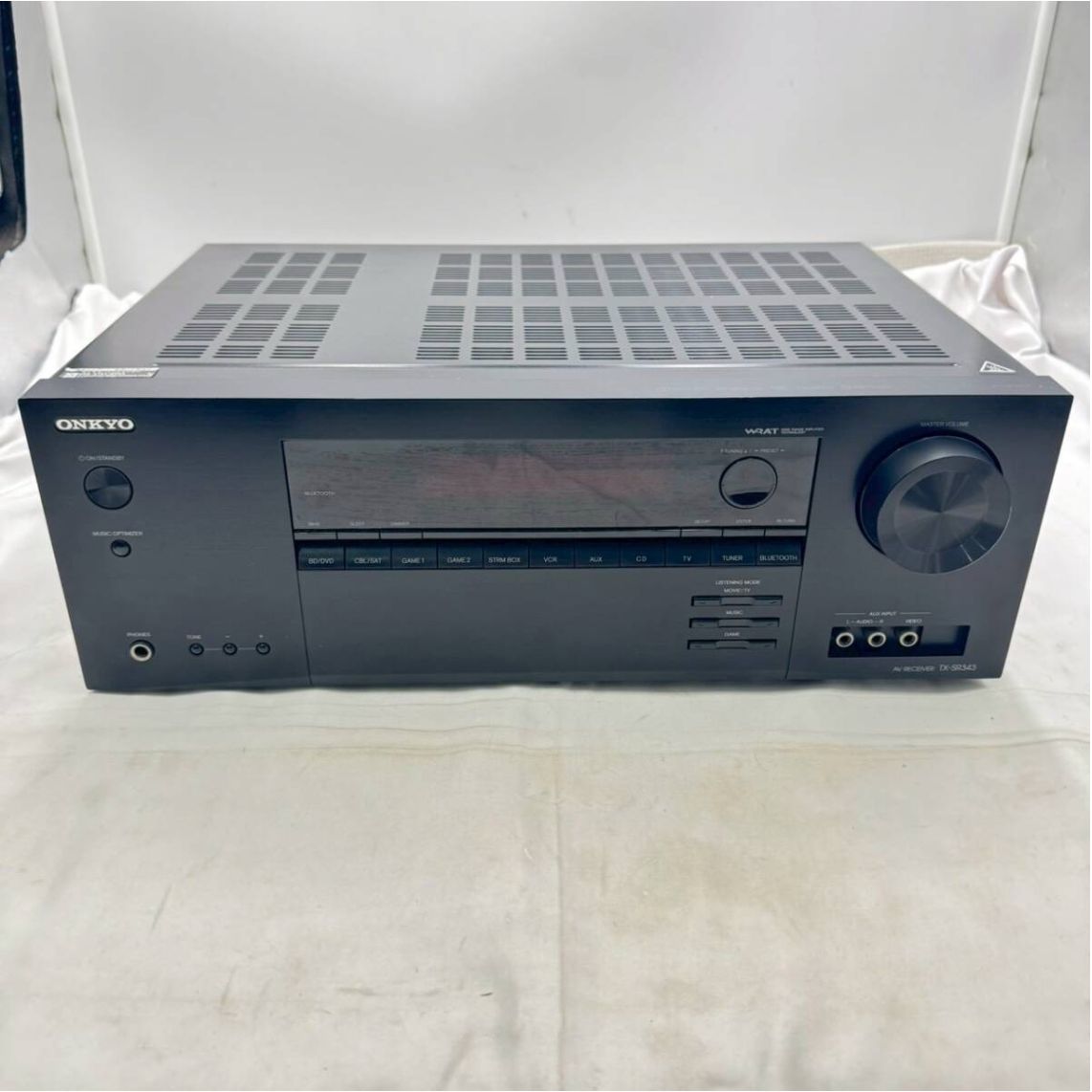 ONKYO TX-SR343 AVアンプ 通電OK Bluetooth対応 HDMI 現状品 リモコン