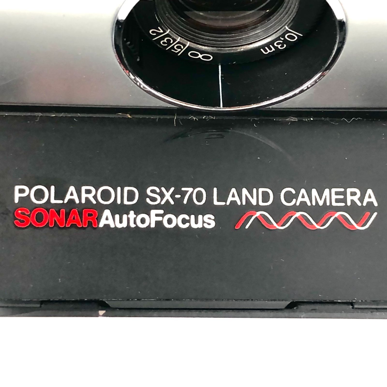 POLAROID ポラロイド SX-70 ブラック ポラロイドカメラ【PF-673