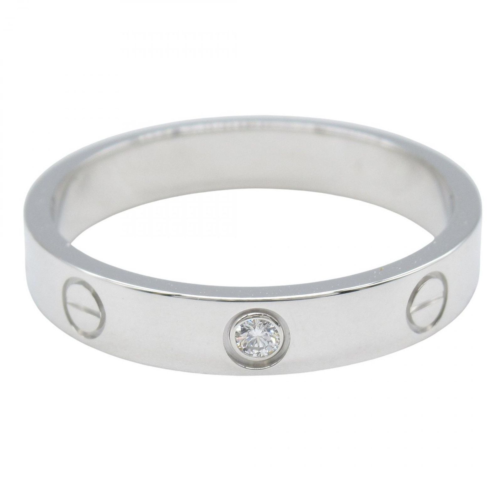 カルティエ CARTIER リング・指輪 ミニラブリング 1PD B4050500 K18WG