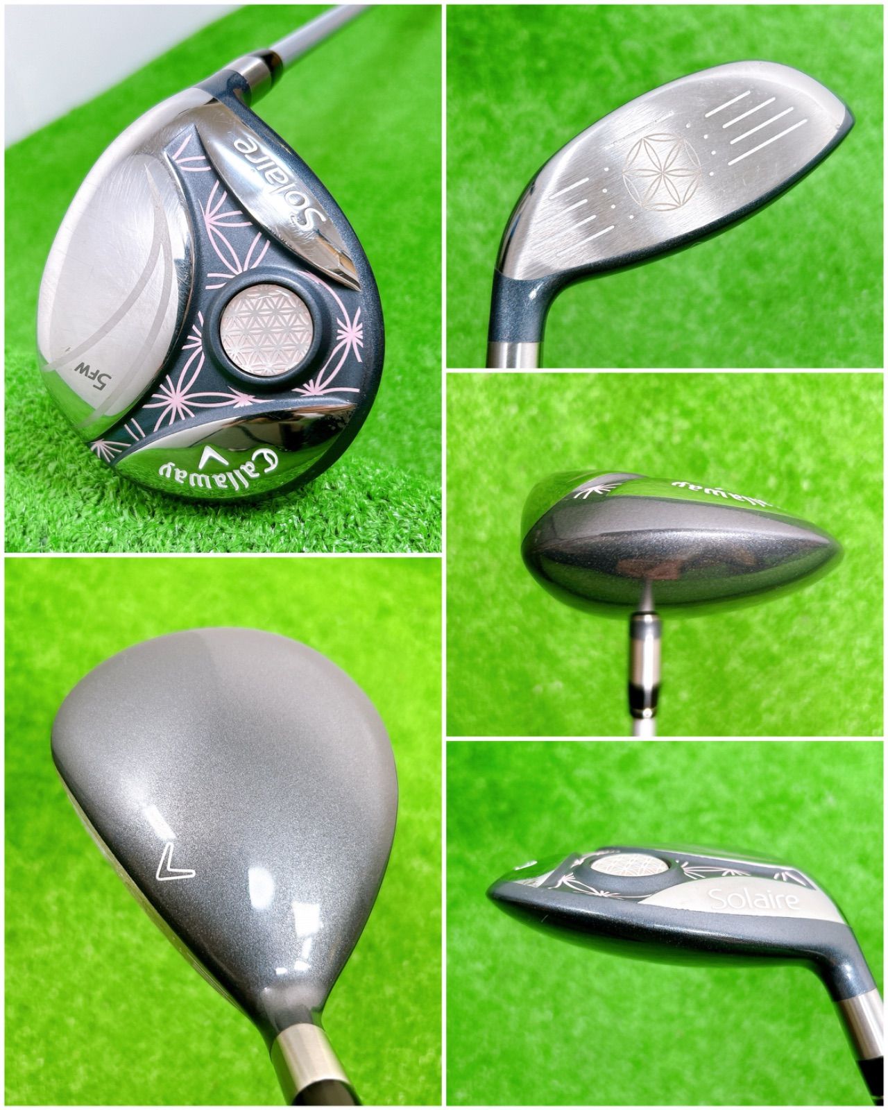 キャロウェイ　solaire ソレイユ 6本セット アイアン ユーティリティ キャロウェイ solaire ソレイユ 6本セット アイアン ユーティリティ
