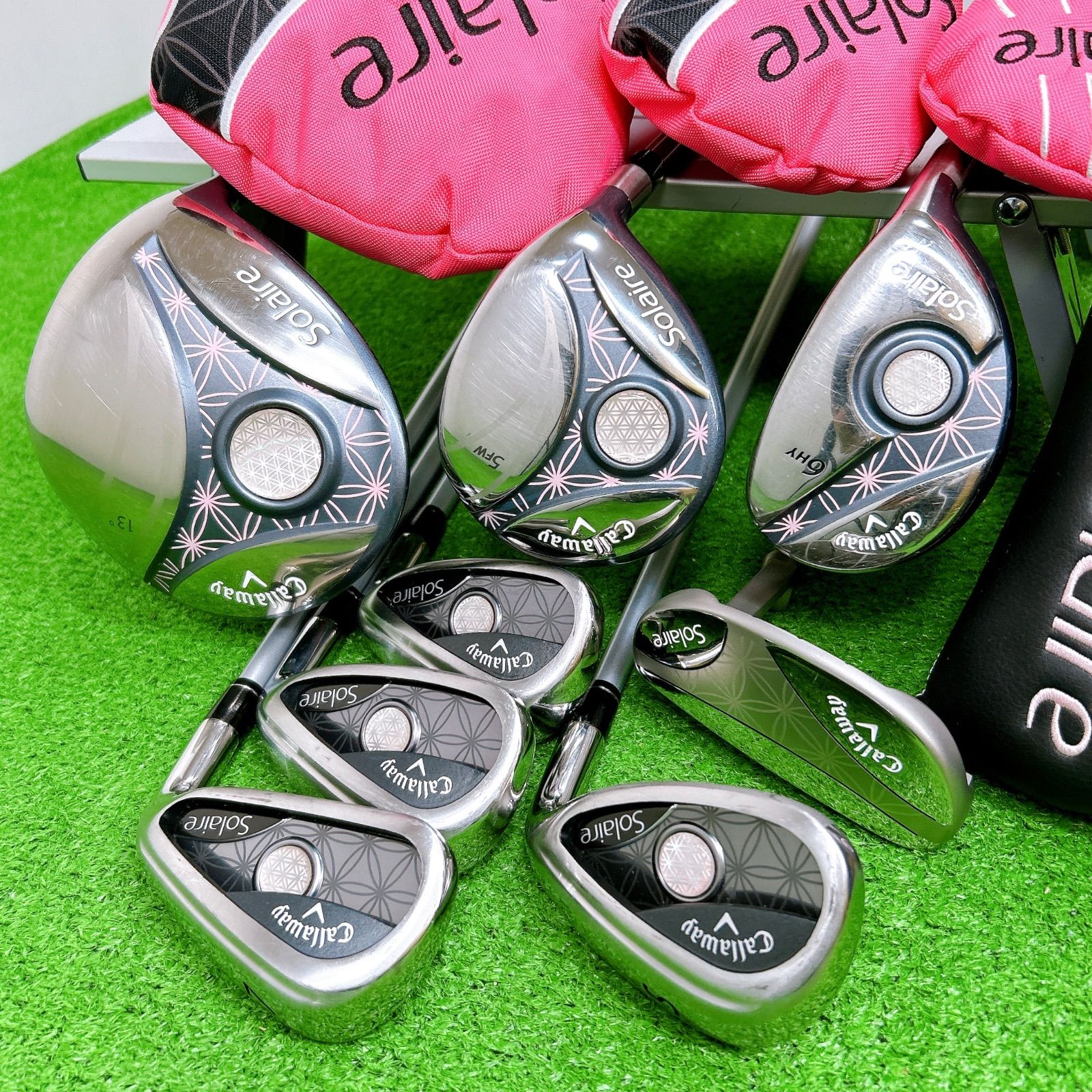 現行！キャロウェイ ソレイユ レディース クラブセット 8本 L 初心者