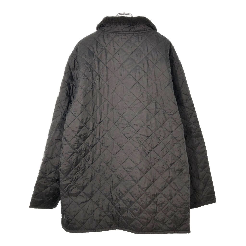 Barbour バブアー LIDDESDALE リッズデイル キルティングジャケット 大きいサイズ ブラック(メンズ XXL)中古 古着 X2059 Barbour バブアー LIDDESDALE リッズデイル キルティングジャケット