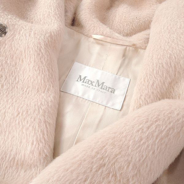 たぬたぬ様 マックスマーラ 白タグ カシミヤ混 ベルト フーデットコート たぬたぬ様 マックスマーラ 白タグ カシミヤ混 ベルト フーデット