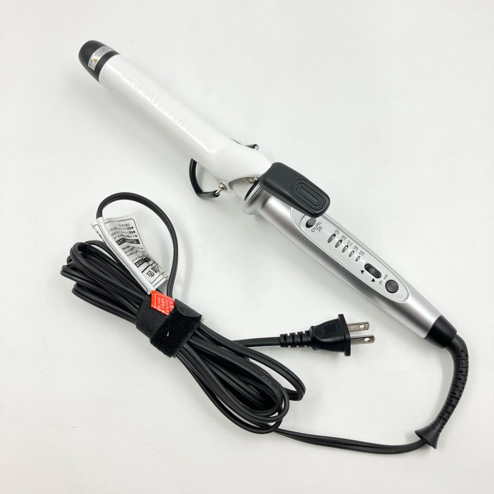 DD126 Create クレイツ CREATE ION イオンカールアイロン直径38mm 7208