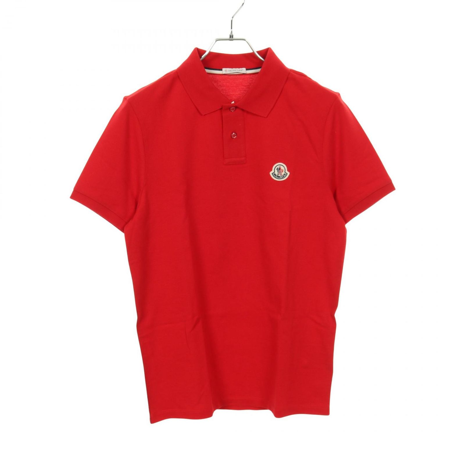 モンクレール MONCLER ポロシャツ 8A73300 レッド コットン ポロシャツ