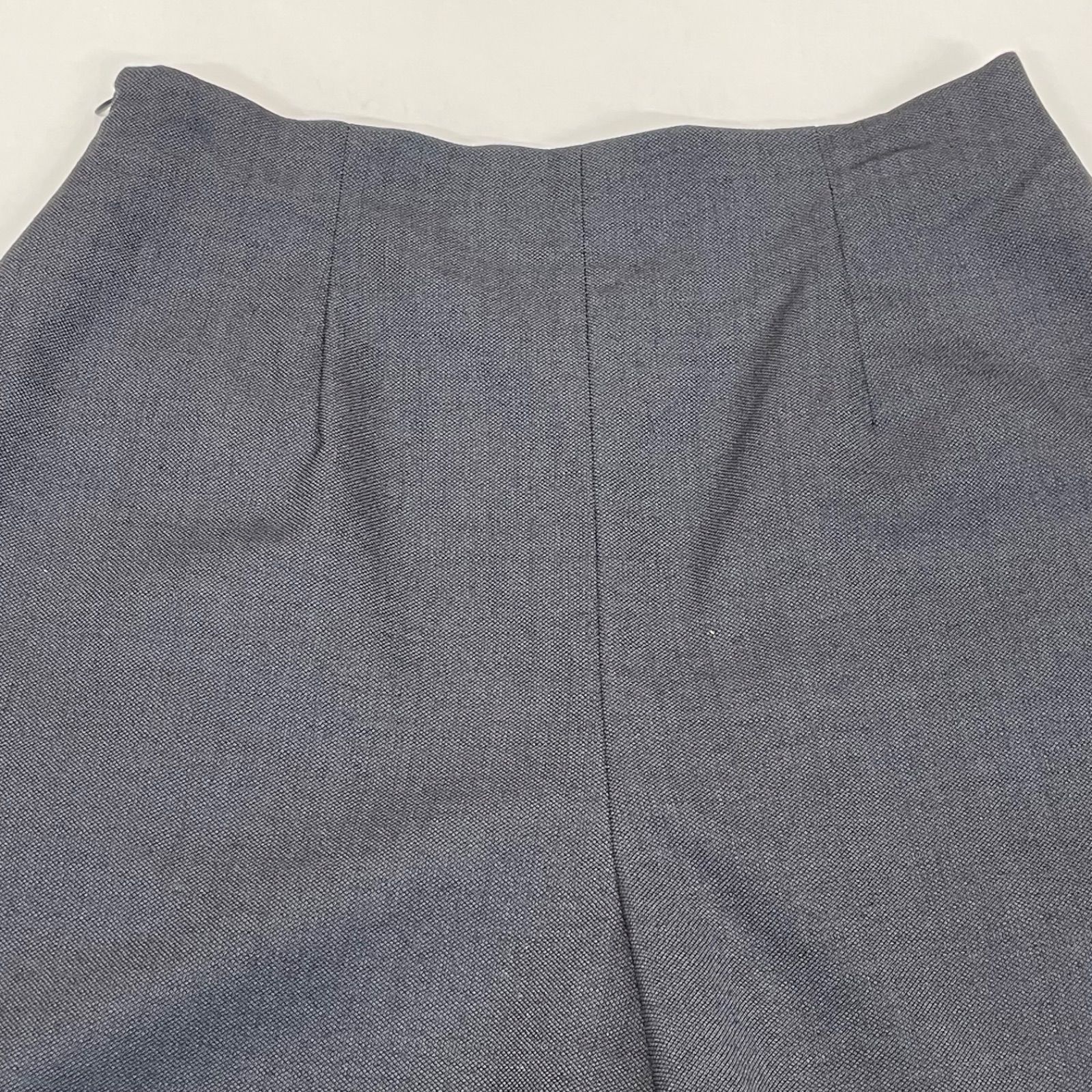 FOXEY フォクシー ウールシルクショートパンツ サイドジップ ショート