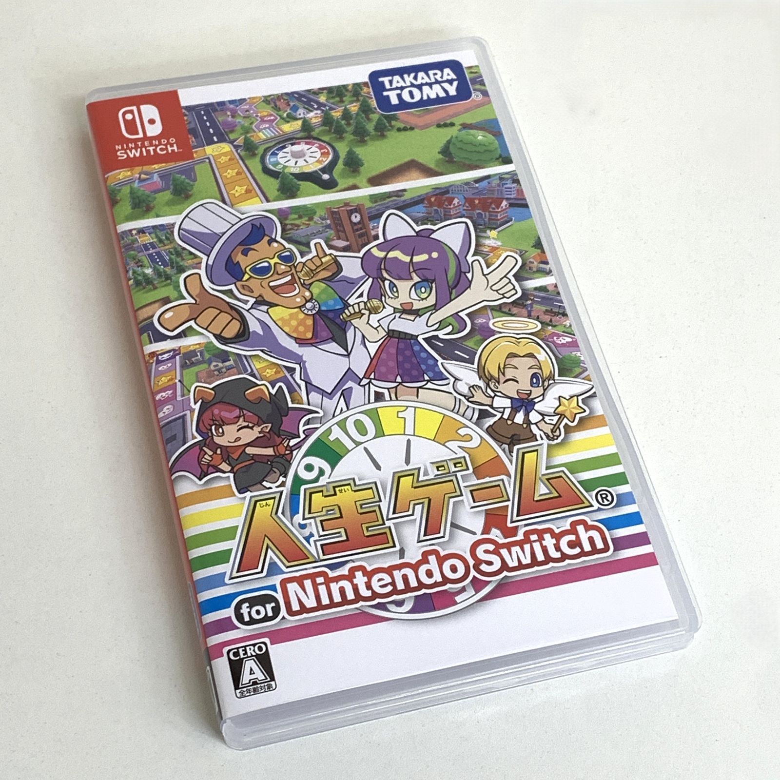 現状品】Nintendo Switch ソフト TAKARA TOMY 人生ゲーム ニンテンドー