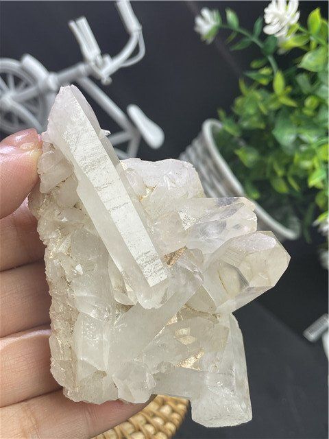 ◇超強いパワーヒマラヤ産天然水晶クラスターB88B6/34B16C - メルカリ