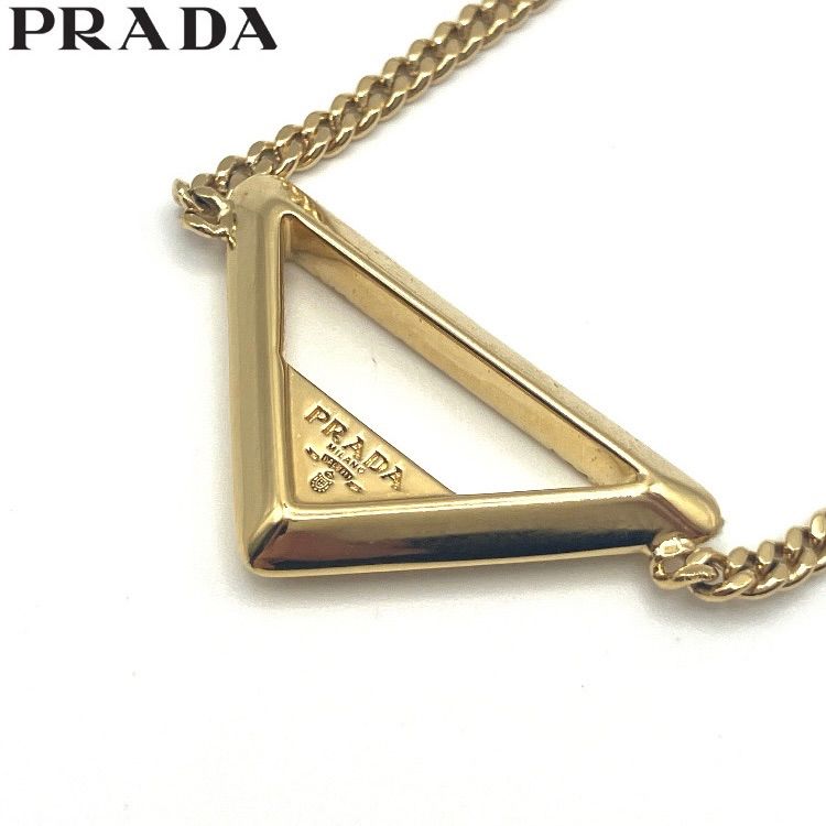 PRADA プラダ ネックレス レディース ブランド メタル メタル