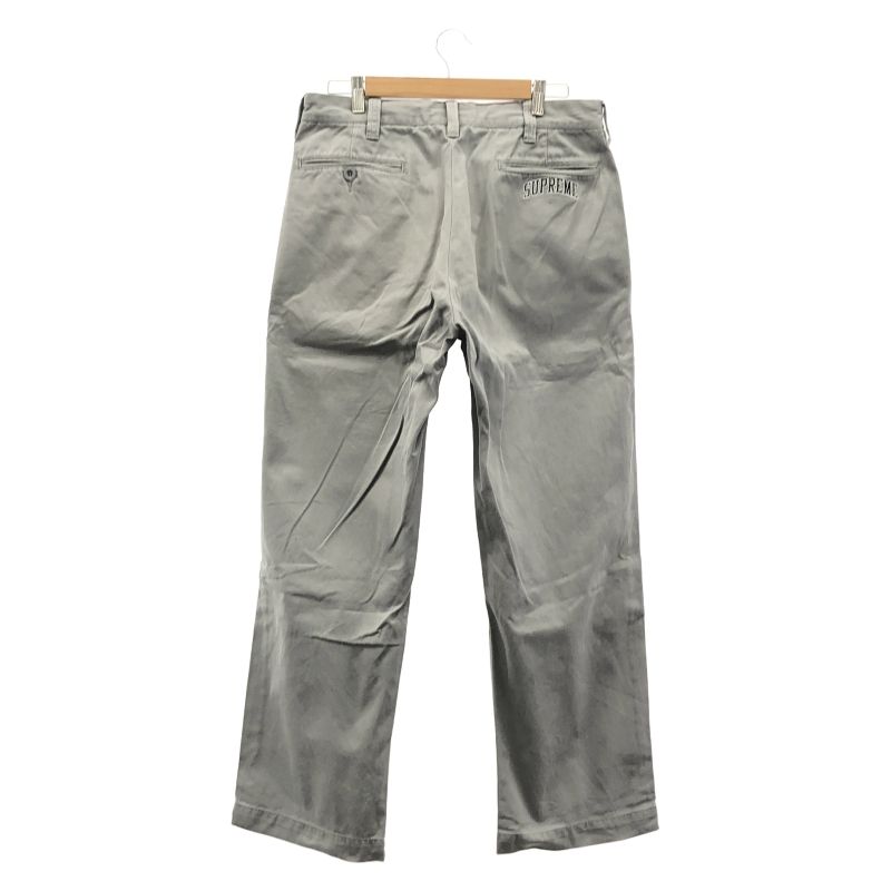 Supreme chino pants グレー チノパン　32 24ss 未使用 Supreme chino pants グレー チノパン 32 24ss 未使用 Supreme Chino