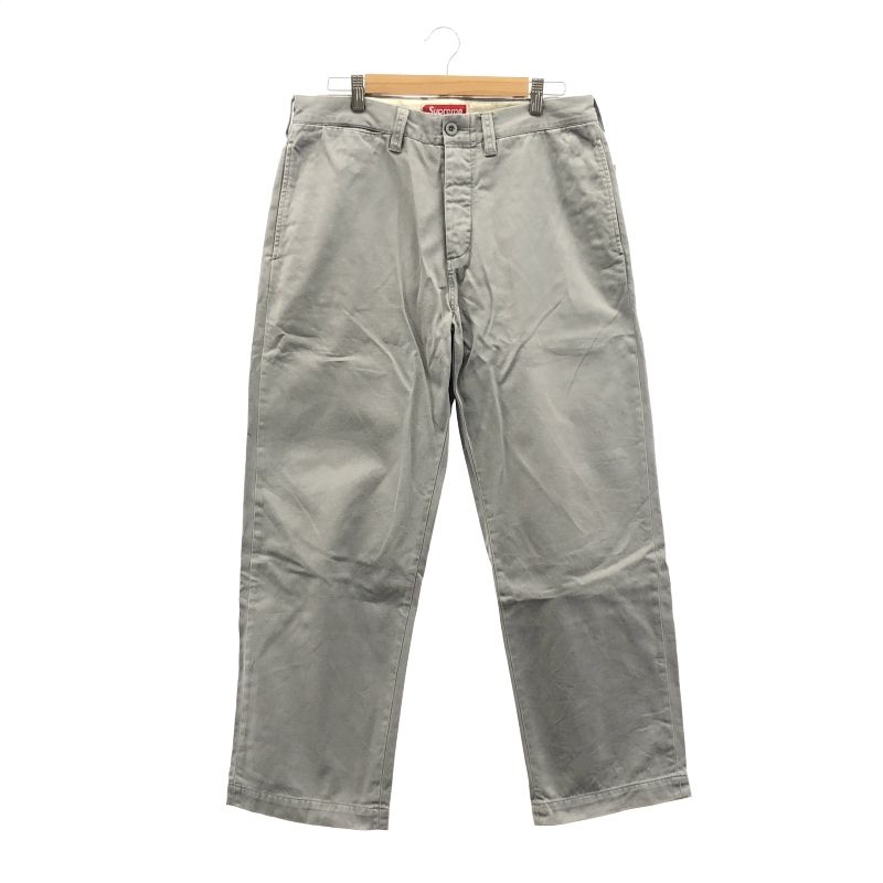中古】Supreme 24SS Chino Pant グレー サイズ32 シュプリーム