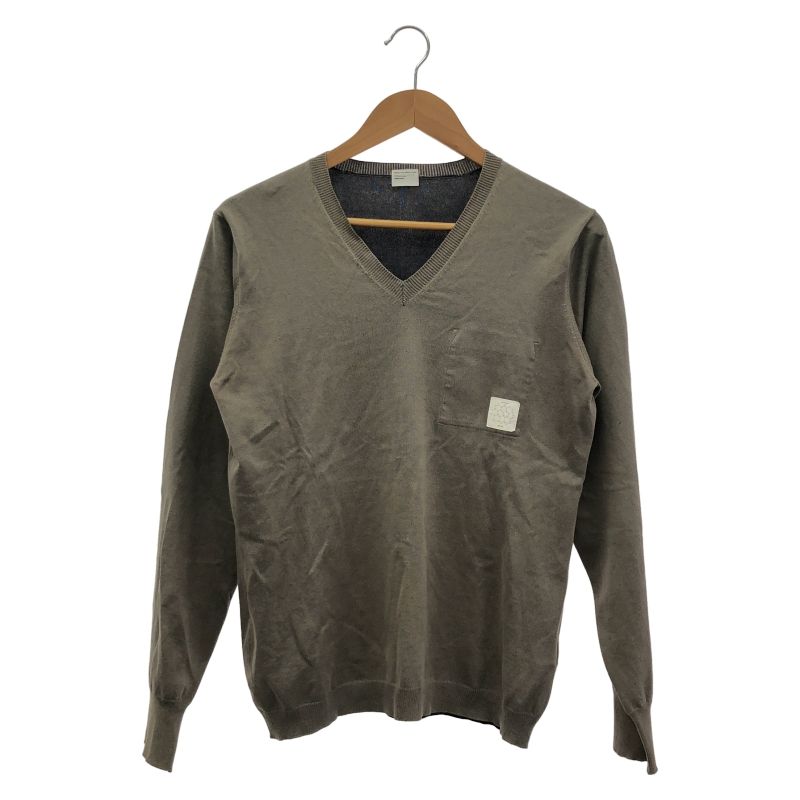 中古】UNDER COVER 11S Vネック セーター グレー サイズ2 G4901[24