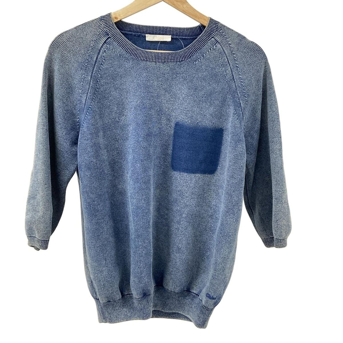 Chloe(クロエ) 七分袖セーター サイズS レディース美品 - 15EMP50