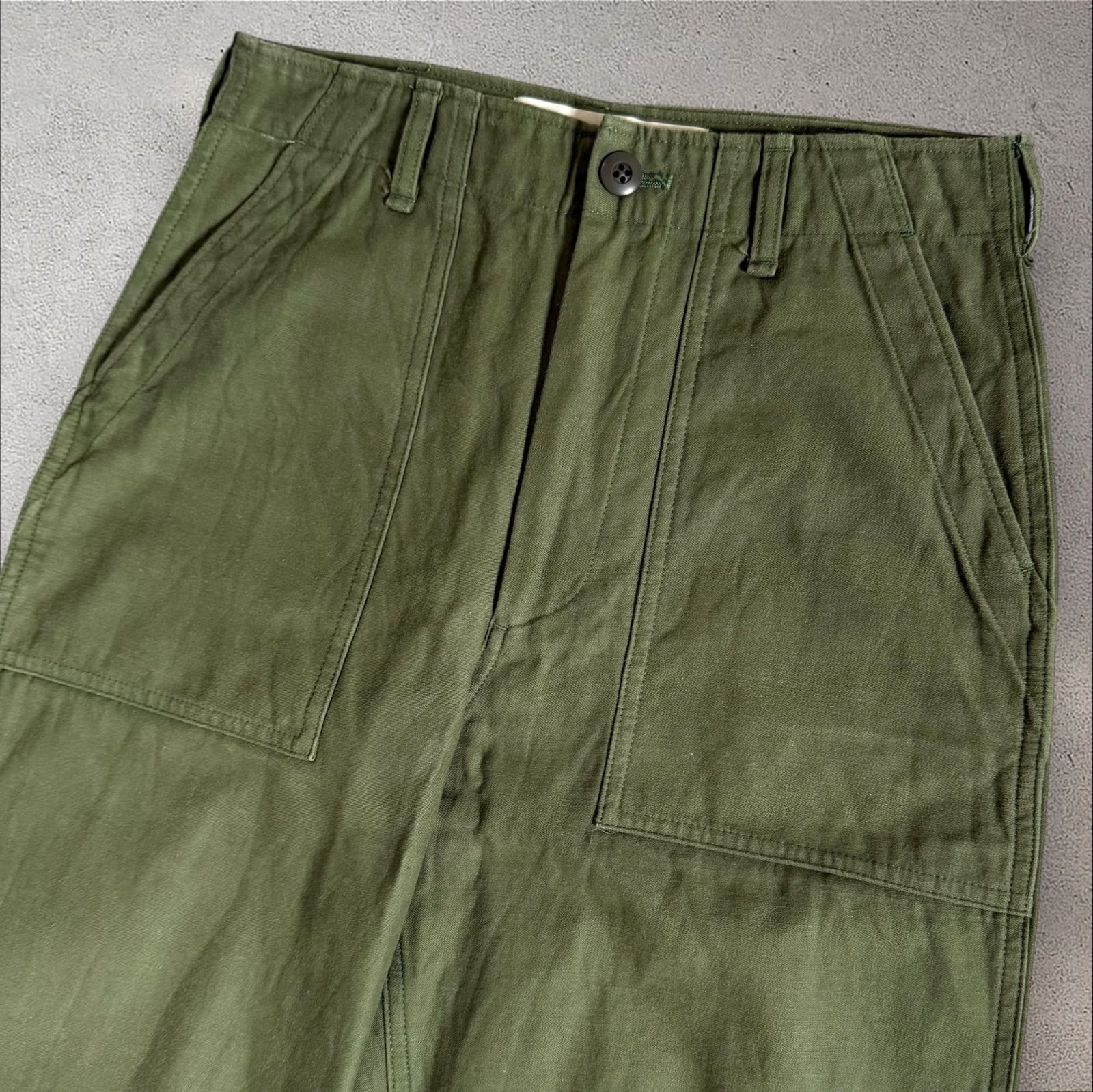 シンゾーン】サイズ36 THE SHINZONE 日本製 ベイカーパンツ カーキ