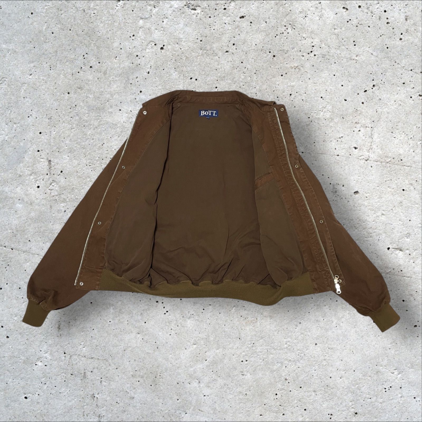 定価:48400円 BOTT × VERDY Ribbon Eyes Work Jacket 254BOTT06 Brown