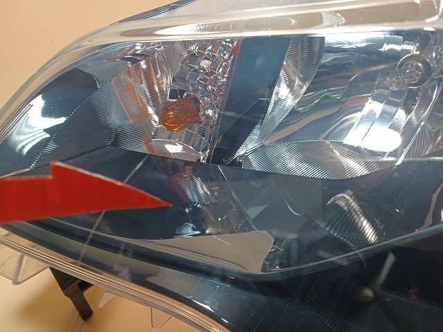 コーティング済 スペイド NCP145 左ヘッドランプ・ヘッドライト F 