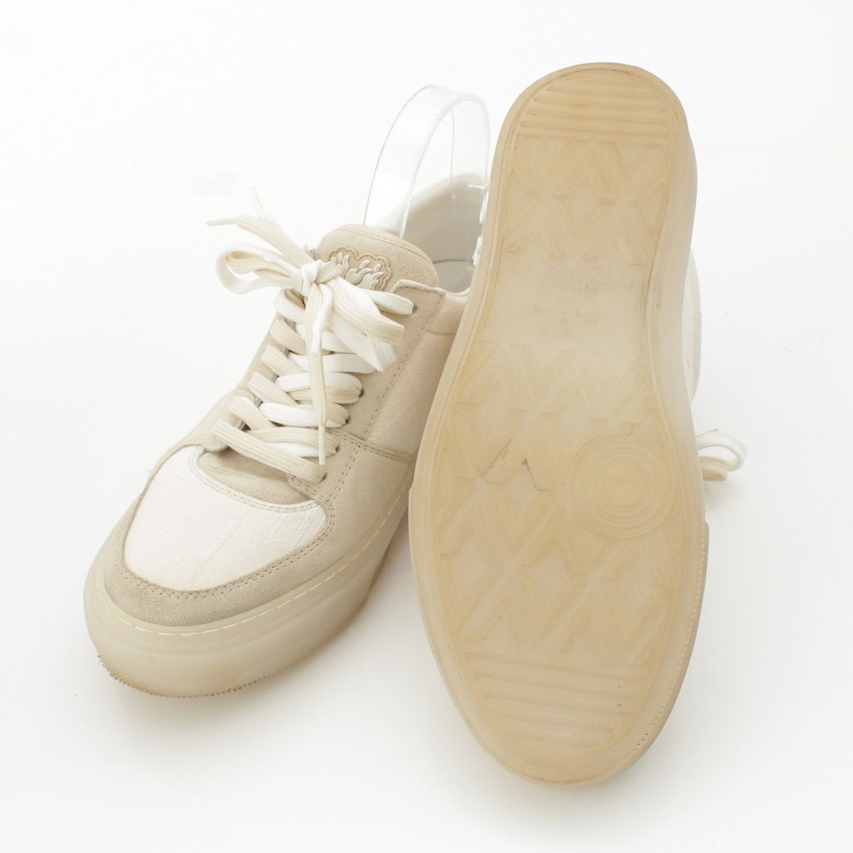 ルイヴィトン LVオリライン ダミエ デニム ローカット スニーカー