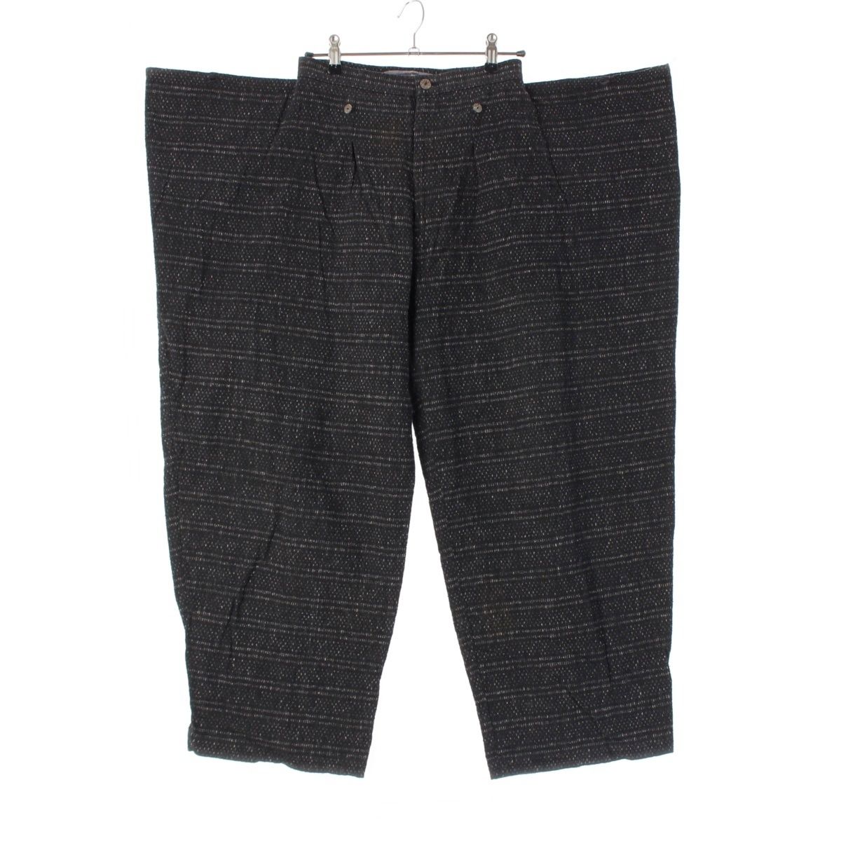 イッセイミヤケ 80s 1984 リネン 筆タグ 2WAY 変形 ワイド パンツ